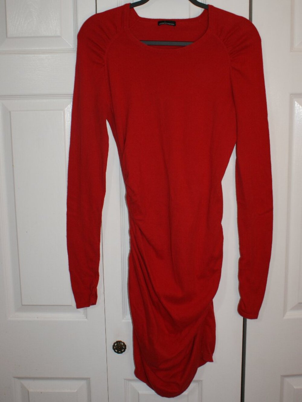 Moda International-from Victoria's Secret Red Bodycon Sweater Dress - Medium EUC